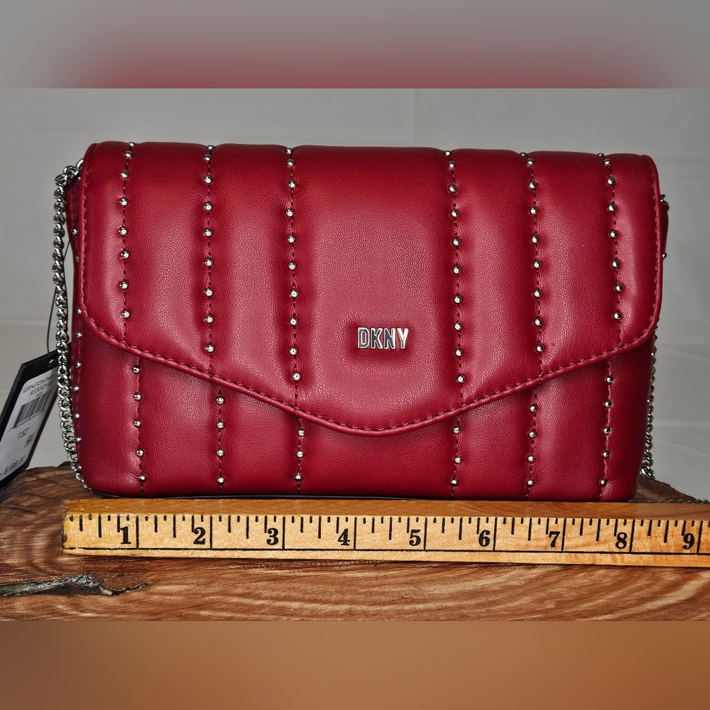 NWT DKNY Lexington Park Clutch Shoulder Bag - Picture 8 of 10